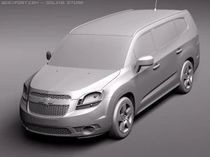 Chevrolet Orlando 2012 3D Model