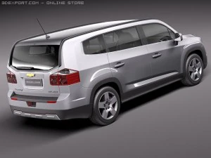Chevrolet Orlando 2012 3D Model