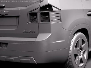 Chevrolet Orlando 2012 3D Model