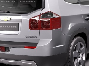 Chevrolet Orlando 2012 3D Model
