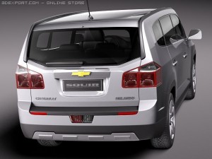Chevrolet Orlando 2012 3D Model