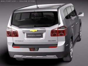Chevrolet Orlando 2012 3D Model