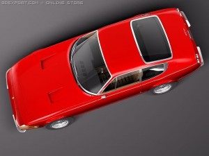 Ferrari Daytona 1968-1973 Coupe 3D Model