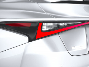 Lexus IS F-Sport 2021 Model 3D