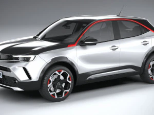 Opel Mokka 2021 3D Model