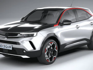 Opel Mokka 2021 3D Model