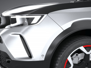 Opel Mokka 2021 3D 모델