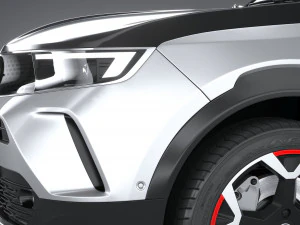 Opel Mokka 2021 3D Model