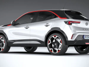 Opel Mokka 2021 3D Model
