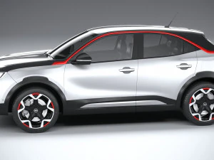 Opel Mokka 2021 3D Model