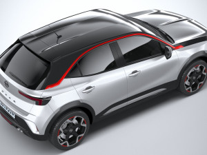 Opel Mokka 2021 3D 모델