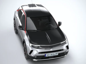 Opel Mokka 2021 3D Model