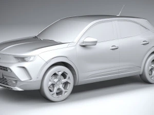 Opel Mokka 2021 3D Model