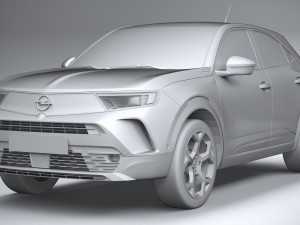 Opel Mokka 2021 3D 모델