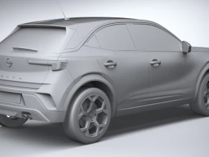 Opel Mokka 2021 3D Model