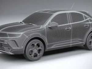 Opel Mokka 2021 3D Model
