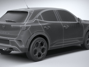 Opel Mokka 2021 3D 모델