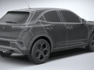 Opel Mokka 2021 3D Model