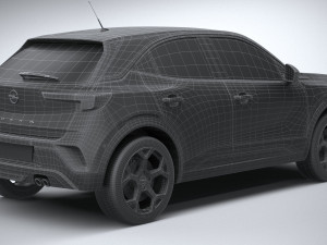 Opel Mokka 2021 3D 모델