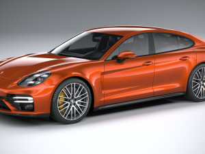 Porsche Panamera Turbo S 2021 3D Model