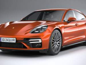 Porsche Panamera Turbo S 2021 Modello 3D