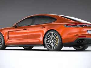 Porsche Panamera Turbo S 2021 3D Model