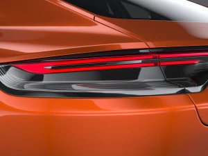 Porsche Panamera Turbo S 2021 3D Model