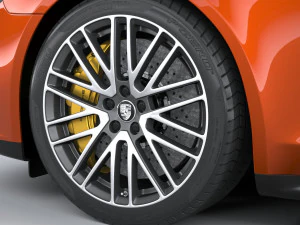 Porsche Panamera Turbo S 2021 3D Model