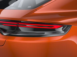 Porsche Panamera Turbo S 2021 3D Model