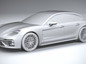 Porsche Panamera Turbo S 2021 Modello 3D