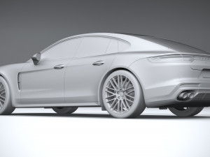Porsche Panamera Turbo S 2021 Modello 3D