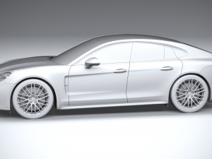 Porsche Panamera Turbo S 2021 Modello 3D