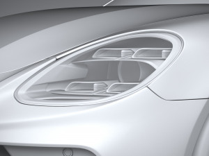 Porsche Panamera Turbo S 2021 Modello 3D