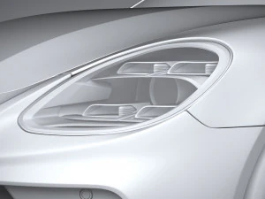 Porsche Panamera Turbo S 2021 3D Model