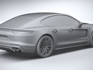 Porsche Panamera Turbo S 2021 Modello 3D