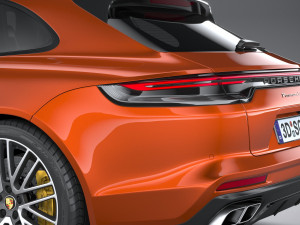 Porsche Panamera Turbo S Sport Turismo 2021 3D मॉडल