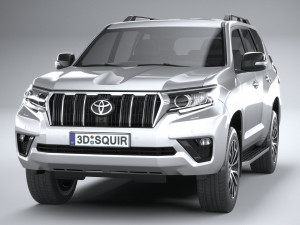 Toyota Land Cruiser 2021 3D Model