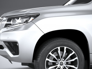Toyota Land Cruiser 2021 3D Model