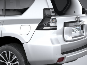 Toyota Land Cruiser 2021 3D Model