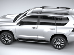Toyota Land Cruiser 2021 3D Model