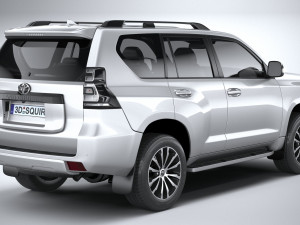 Toyota Land Cruiser 2021 3D Model