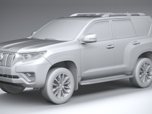 Toyota Land Cruiser 2021 3D Model