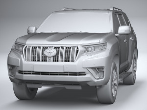 Toyota Land Cruiser 2021 3D Model