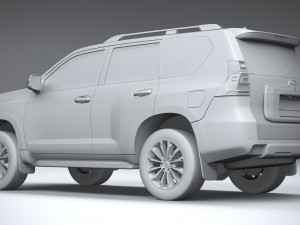 Toyota Land Cruiser 2021 3D Model