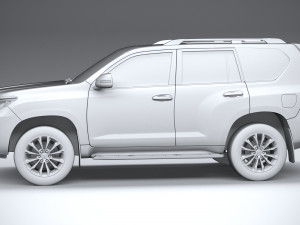 Toyota Land Cruiser 2021 3D Model