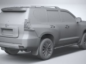 Toyota Land Cruiser 2021 3D Model