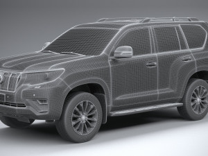 Toyota Land Cruiser 2021 3D Model