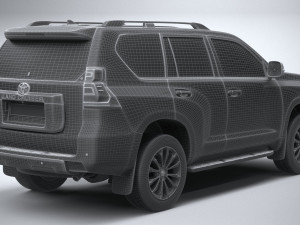Toyota Land Cruiser 2021 3D Model