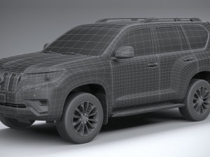 Toyota Land Cruiser 2021 3D Model