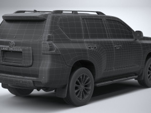 Toyota Land Cruiser 2021 3D Model